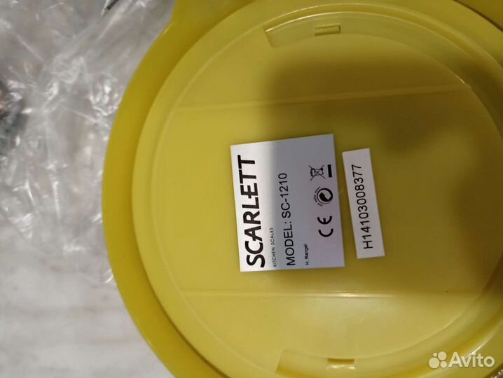 Весы кухонные механические новые