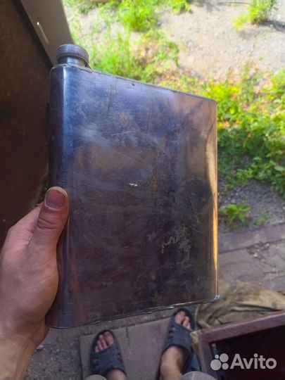 Фляжка из нержавейки