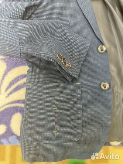 Школьный костюм для мальчика рост 140 синий