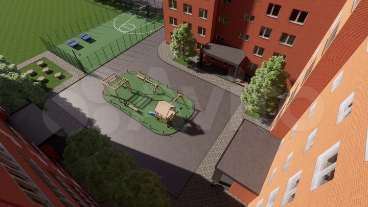 1-к. квартира, 41,1 м², 1/8 эт.