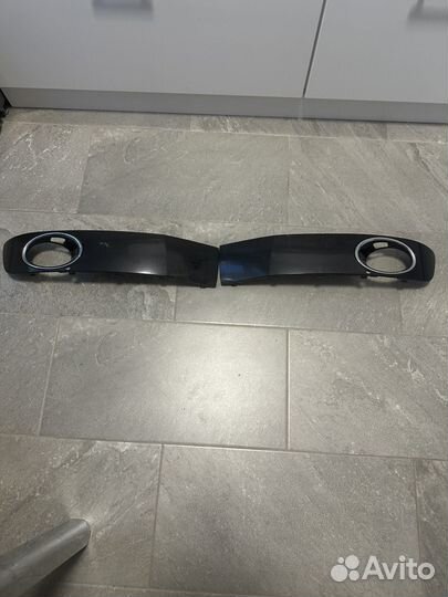 Накладки бампера фольксваген т5 gp