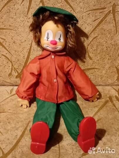 Кукла клоун СССР