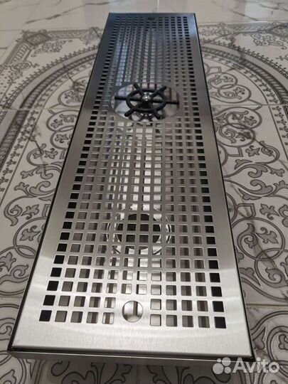 Каплесборник с омывателем бокалов