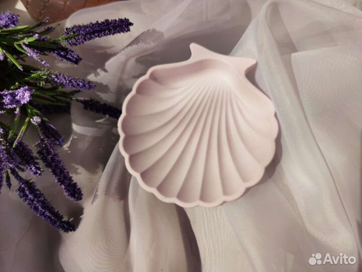 Декоративный поднос из гипса