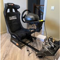 Кокпит playseat wrc + t300 ferrari + t lcm