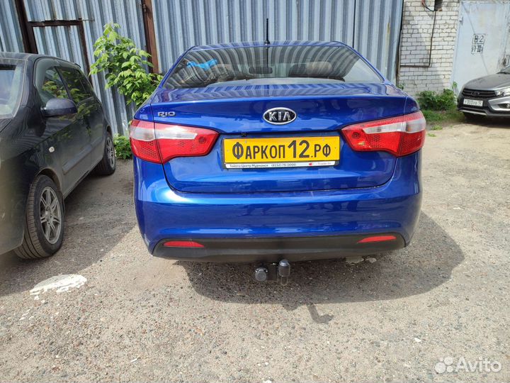 Фаркоп на Kia Rio / Киа Рио седан 2011-2017 года