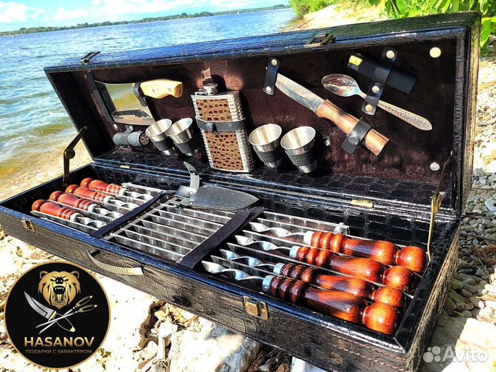 Шашлычный набор подарочный