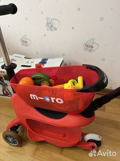 Самокат трехколесный Micro mini 2go deluxe plus