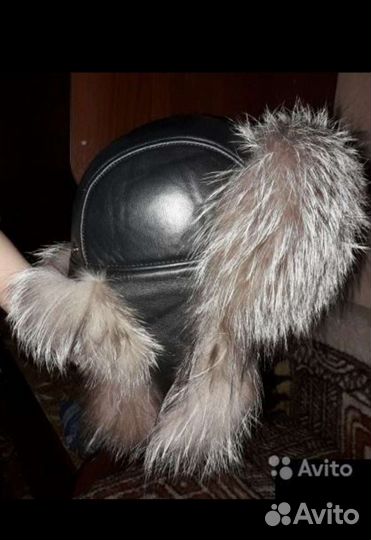 Шапка Ушанка Чернобука