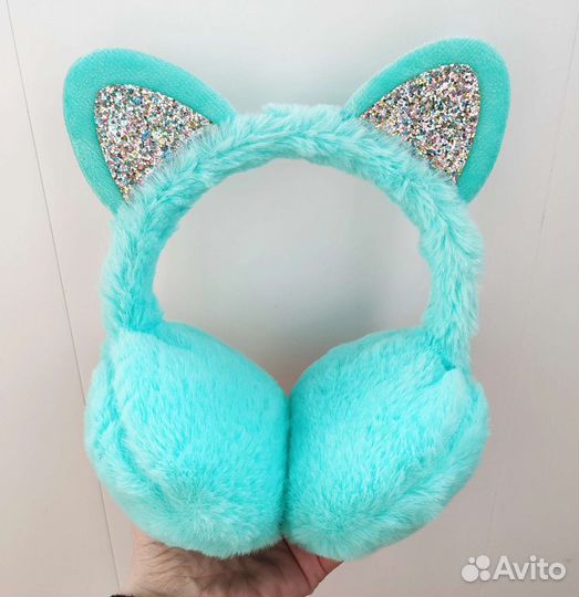 Меховые наушники Несколько цветов