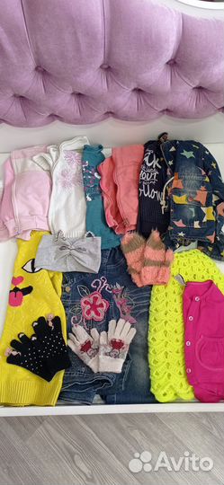 Вещи для девочки пакетами 3-5 лет