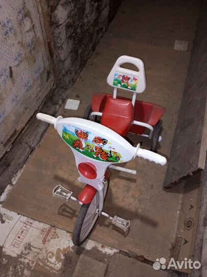 Детский велосипед на запчасти