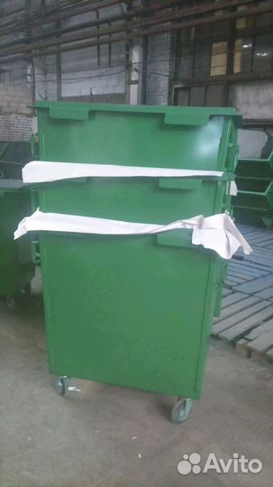 Мусорный контейнер для тбо 0,8м3 (800 литров) на к