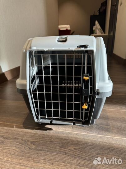 Переноска для животных пластиковая бу Skudo 2