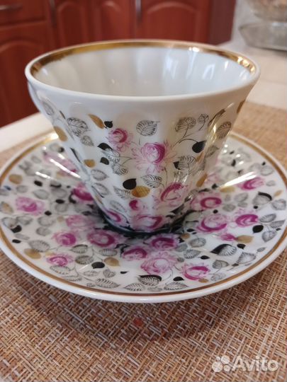 Чашка с блюдцем лфз