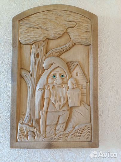 Картина резная