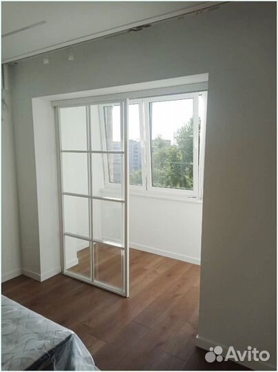 Перегородки раздвижные для Студии