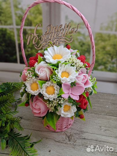 Букет из мыла