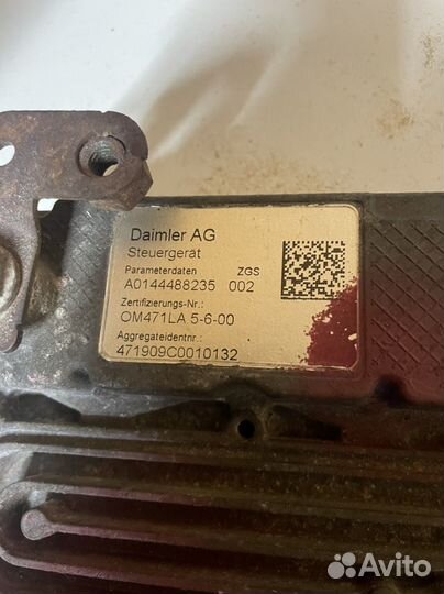 Блок управления двигателя actros mp4