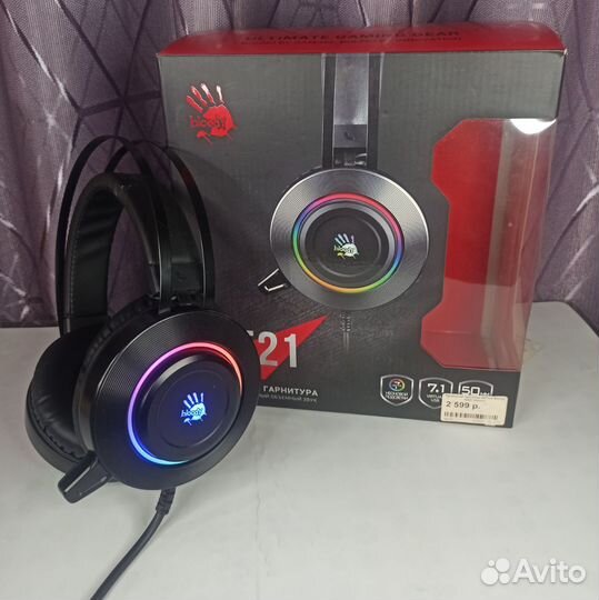 Наушники A4Tech Bloody G521