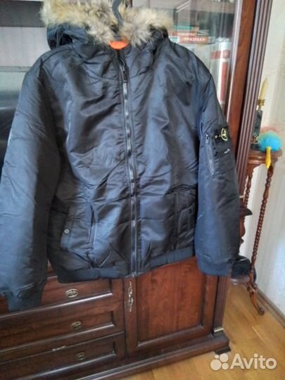 Мужская зимняя куртка новая 54-56р
