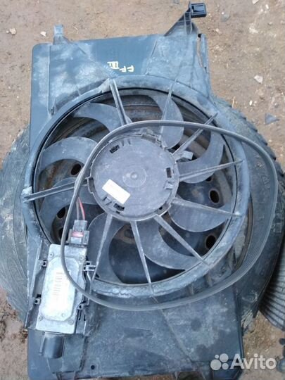 Вентилятор с диффузором Ford Focus 3 с 2011