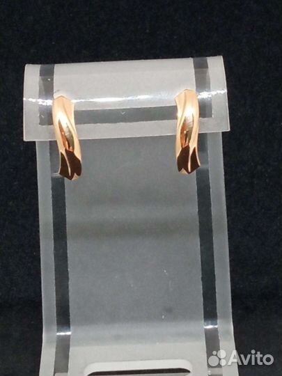 Золотые серьги
