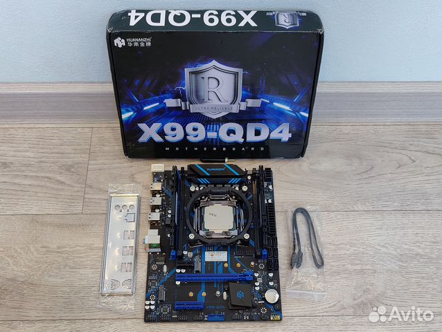 Комплект X99 intel 2667v4 8 ядер 16Гб DDR4
