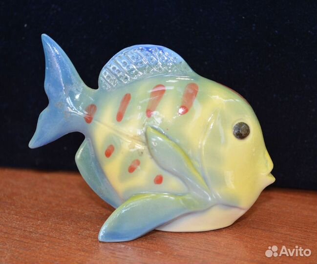 Фарфоровая статуэтка- морская рыбка. лфз (2)