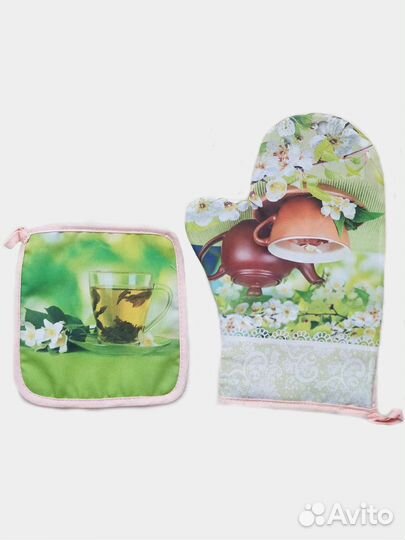 Набор рукавичка и прихватка