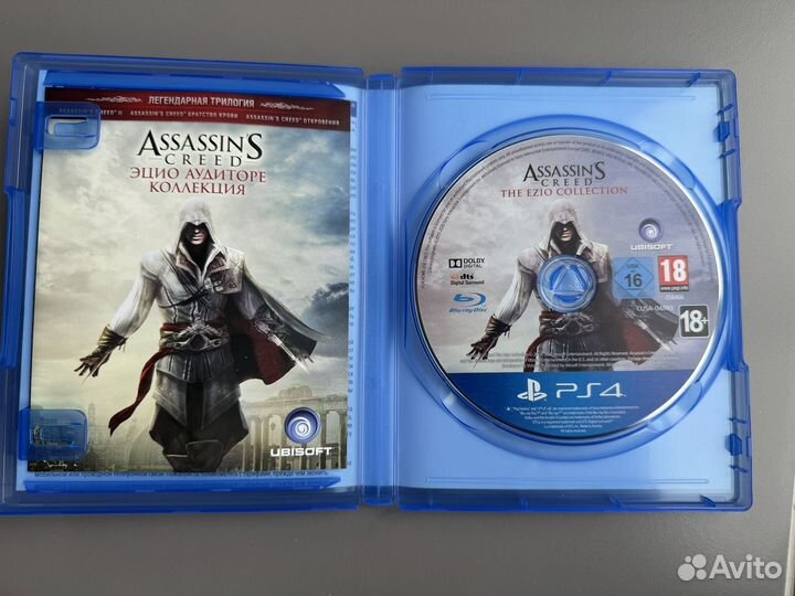 Assassins creed Эцио Аудиторе Коллекция PS4