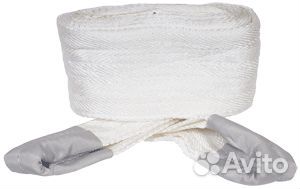 Трос буксировочный 6т 5м ленточный динамический