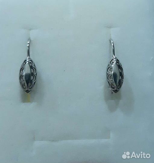 Серьги серебро 925