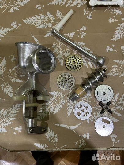 Мясорубка ручная СССР новая