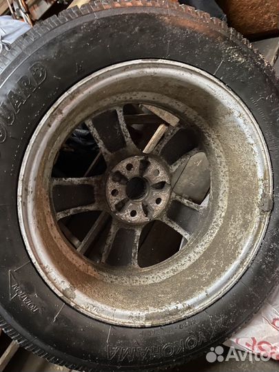 Диски штатные на chevrolet cruze r16 с резиной