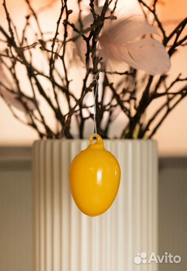 Пасхальные яйца стекло