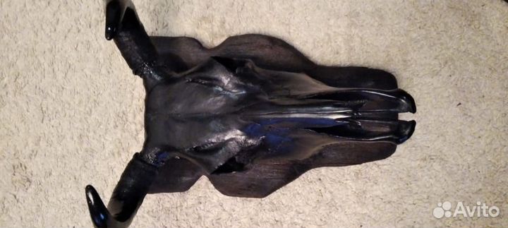 Черный череп