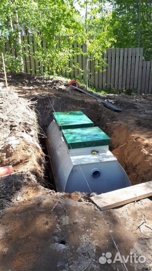 Станция биологической очистки для дачи