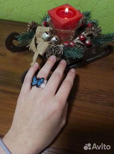 Колечки из бисера