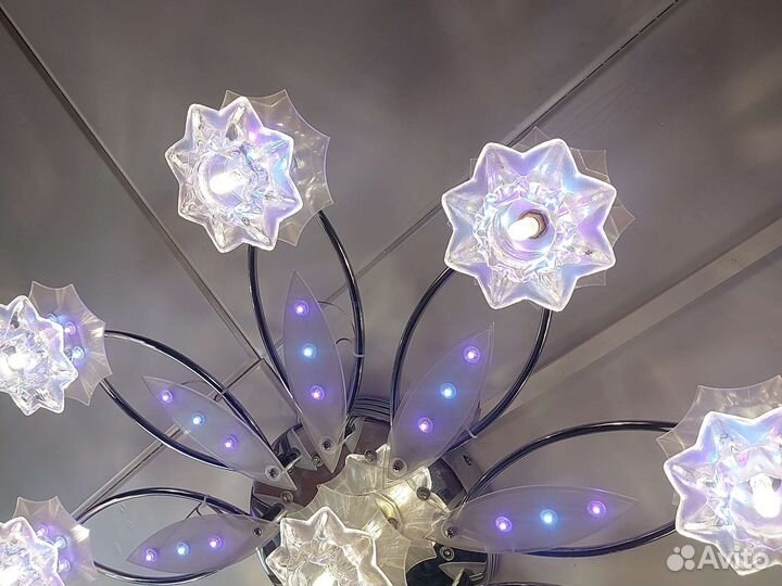 Люстра потолочная светодиодная бу