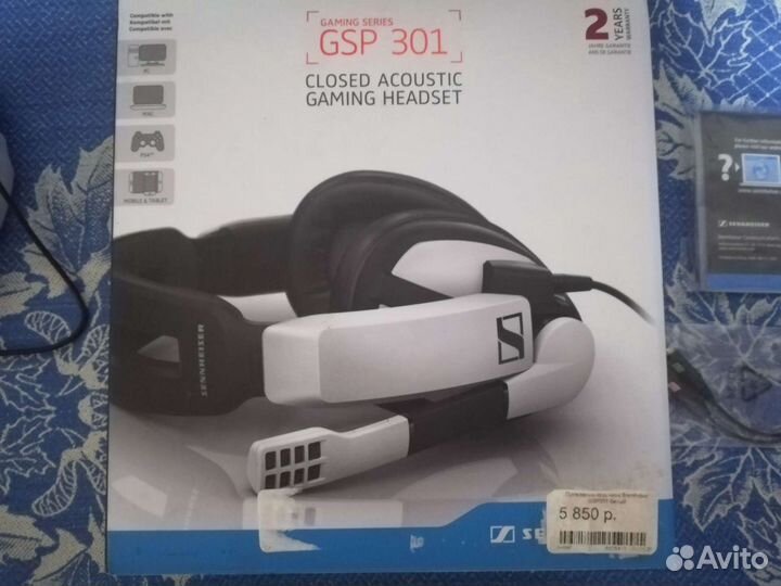 Игровая гарнитура Sennheiser Gsp 301