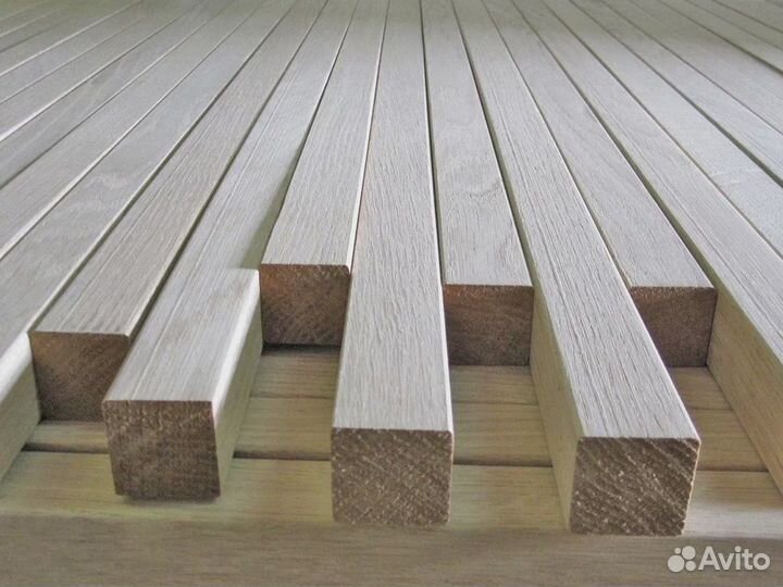Брусок строганный 40х80 Сорт ав от производителя