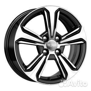 Диски K&K кс777 6x15 4*100 ET48 DIA54.1 Алмаз черный Литой