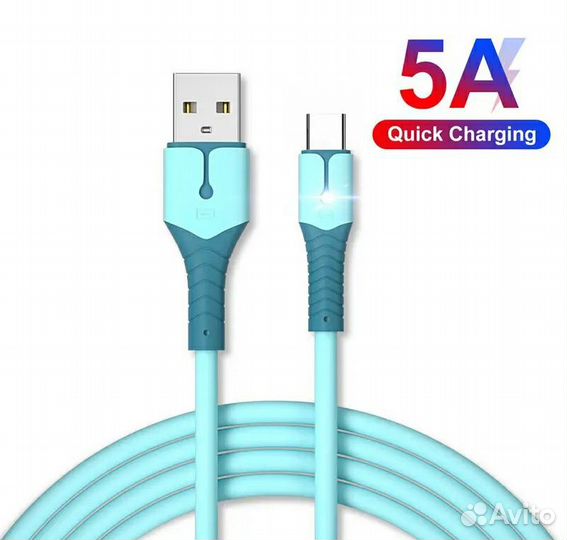 Новый Угловой Кабель USB Type C