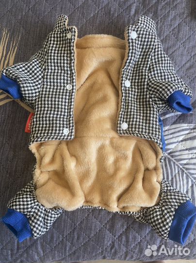 Костюм зимний для собаки мальчика