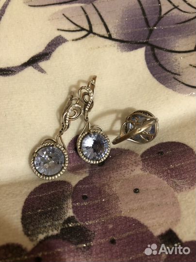 Серебряный комплект