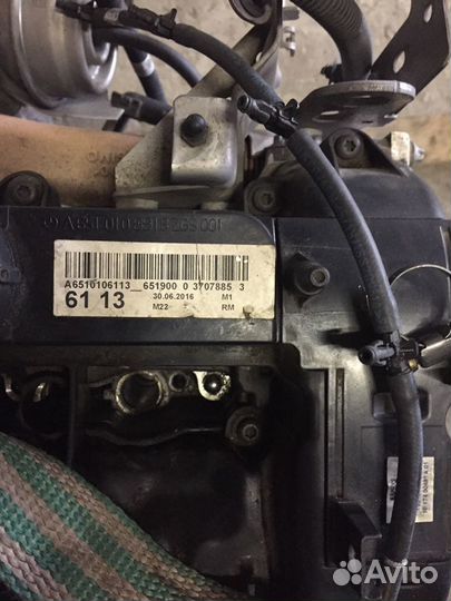 Двигатель Спринтер 515 2014 года