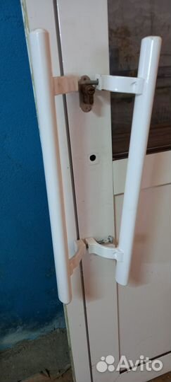 Алюминиевые двери бу