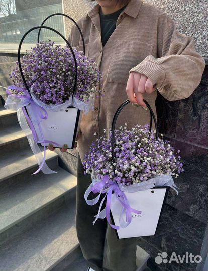 Тюльпаны, букеты, цветы, доставка, гипсофила