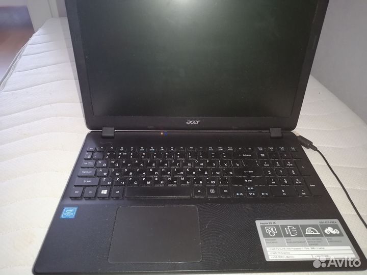 Ноутбук Acer aspire es 15
